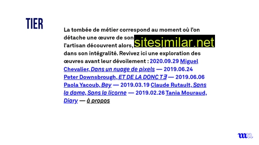 tombee-de-metier.fr alternative sites