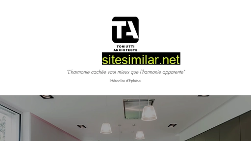 toniutti-architecte.fr alternative sites