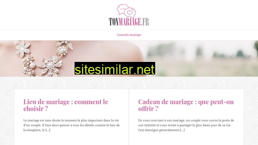 tonmariage.fr alternative sites