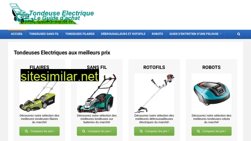 tondeuseelectrique.fr alternative sites