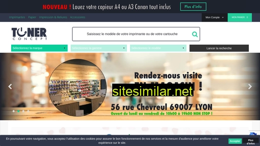 tonerconcept.fr alternative sites