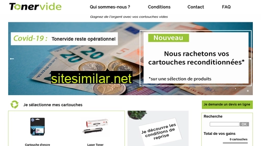 tonervide.fr alternative sites