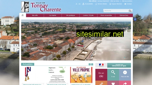 tonnay-charente.fr alternative sites