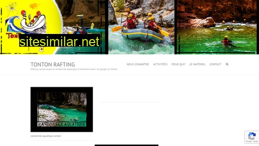 tonton-rafting.fr alternative sites