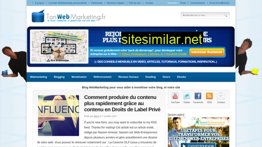 tonwebmarketing.fr alternative sites