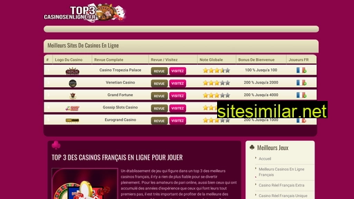 top3casinosenligne.fr alternative sites