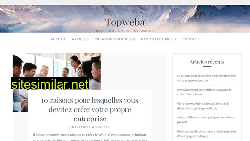Topweba similar sites