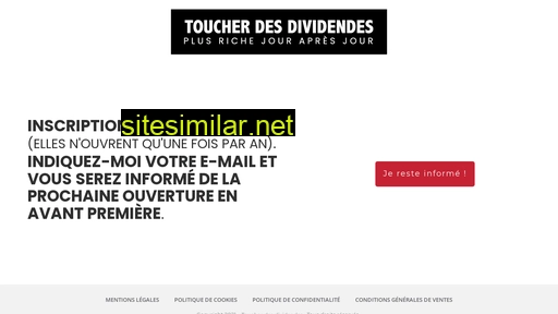 toucherdesdividendes.fr alternative sites