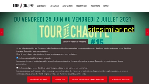 tourdechauffe.fr alternative sites
