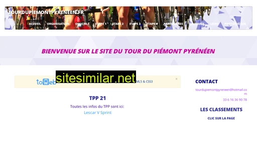 tourdupiemontpyreneen.fr alternative sites