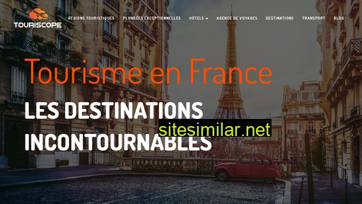 touriscope.fr alternative sites