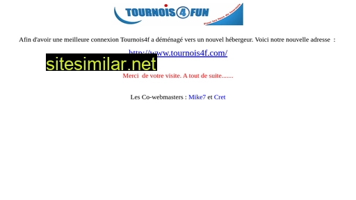 tournois4f.free.fr alternative sites