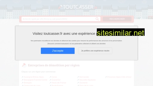 toutcasser.fr alternative sites