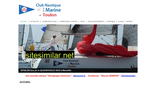 toulon-clubnautiquemarine.fr alternative sites