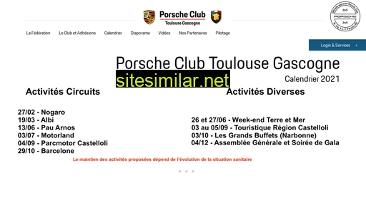 Toulouse-gascogne-porscheclub similar sites