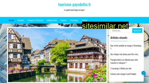 tourisme-paysdothe.fr alternative sites