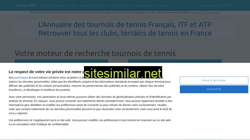 Tournois-tennis similar sites