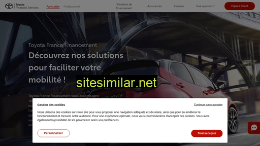 toyota-financement.fr alternative sites