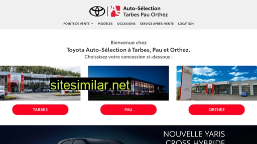 toyota-autoselection.fr alternative sites