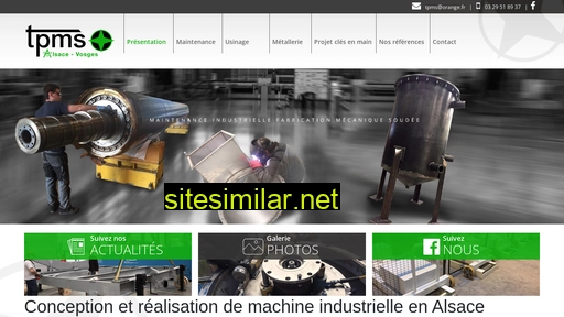 tpms-maintenance-industrielle.fr alternative sites