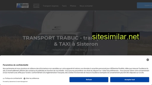 trabuc-transport.fr alternative sites