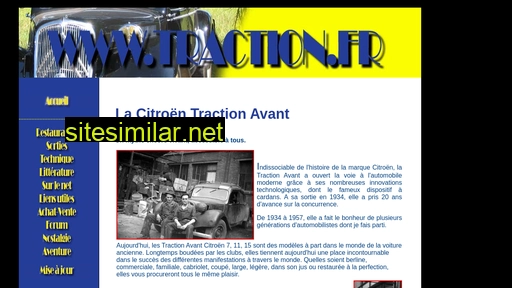 traction.fr alternative sites