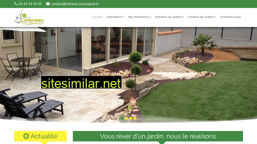 traineau-paysagiste.fr alternative sites