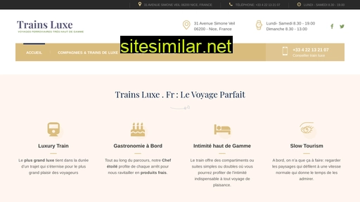 trainsluxe.fr alternative sites