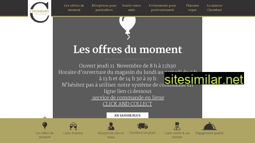 traiteur-chombart.fr alternative sites