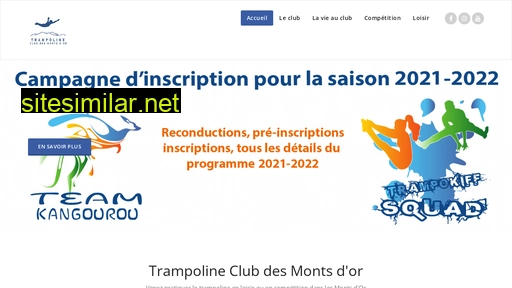 trampolineclubdesmontsdor.fr alternative sites