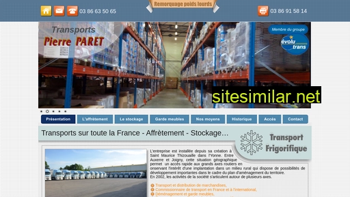 transports-paret.pagesperso-orange.fr alternative sites