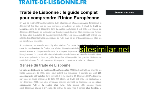 traite-de-lisbonne.fr alternative sites