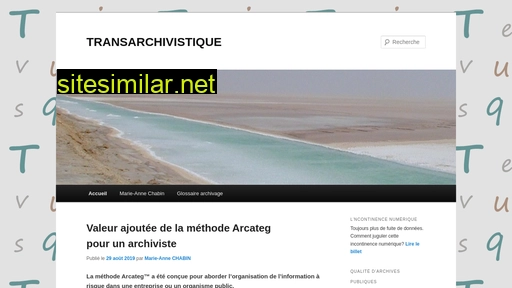 transarchivistique.fr alternative sites