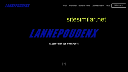 transports-lannepoudenx.fr alternative sites