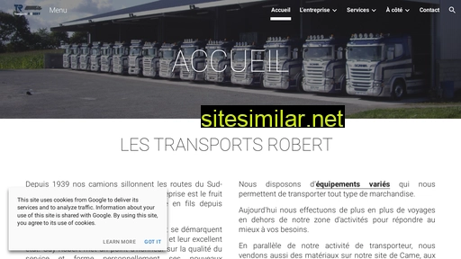 transportsrobert.fr alternative sites
