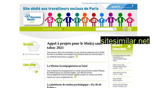 travailleurs-sociaux-cpam75.fr alternative sites