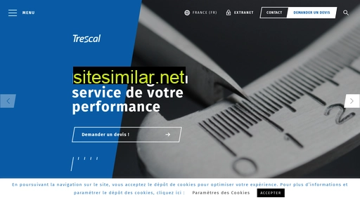 trescal.fr alternative sites
