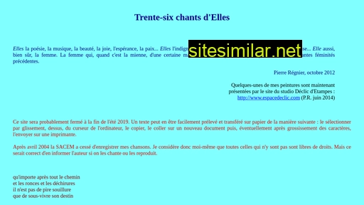 trentesixchantsdelles.fr alternative sites