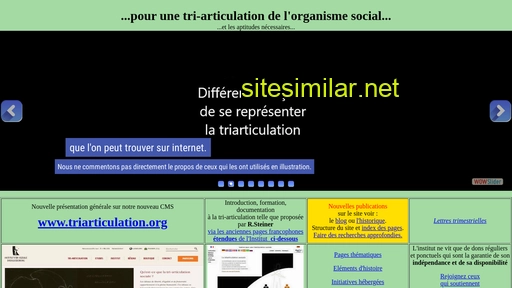 triarticulation.fr alternative sites