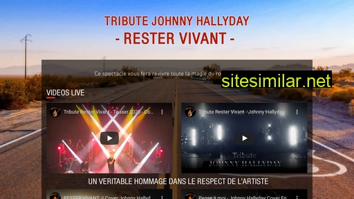 tributehallyday.fr alternative sites