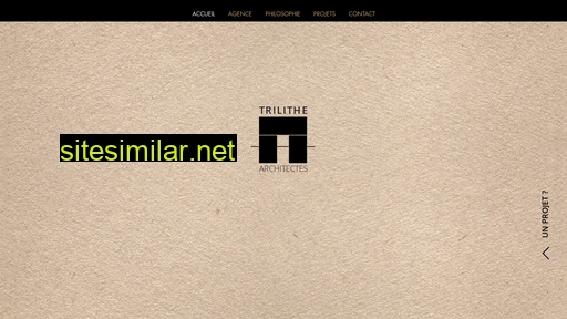 trilithe-architectes.fr alternative sites