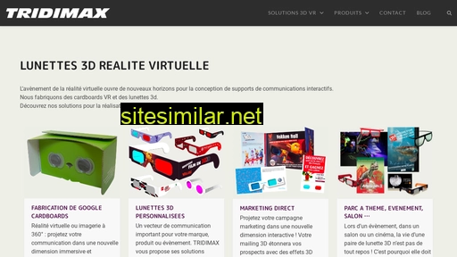 tridimax.fr alternative sites
