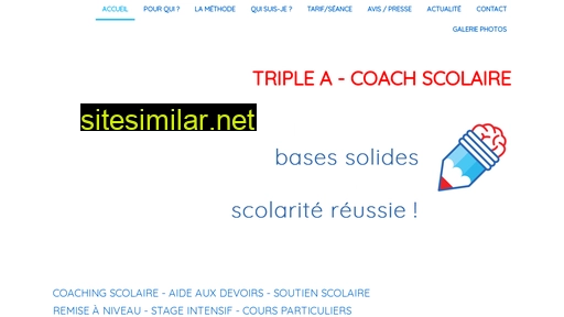 triplea-coach-scolaire.fr alternative sites