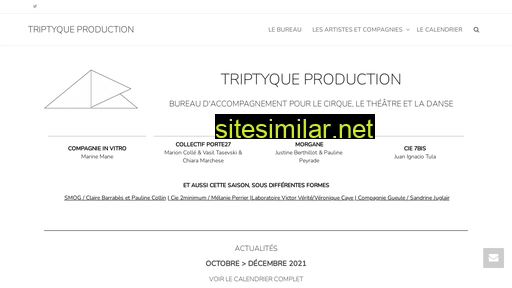triptyqueproduction.fr alternative sites