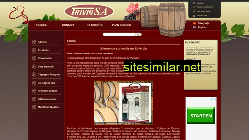 trivin-sa.fr alternative sites