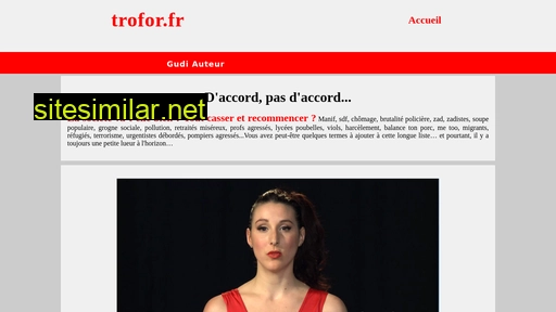 trofor.fr alternative sites