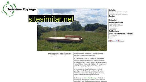 troisieme-paysage.fr alternative sites