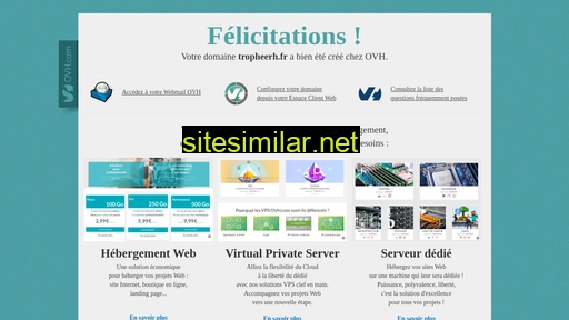 tropheerh.fr alternative sites
