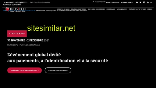 trustech-event.fr alternative sites