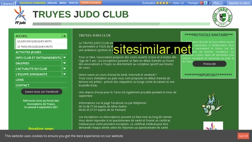 truyes-judo-club.fr alternative sites